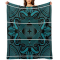 Basotho Blanket Print Quick-dry Throw Blanket