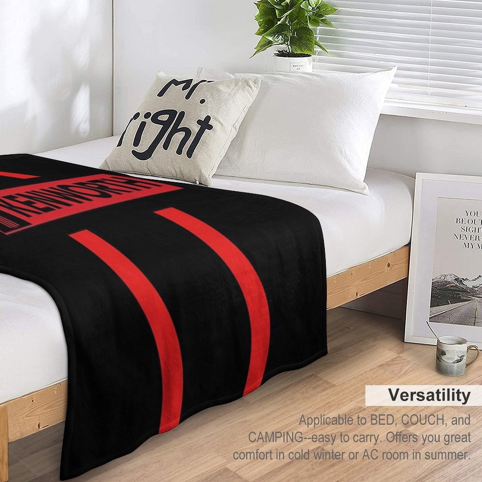 Kenworth Multi-functional Throw Blanket