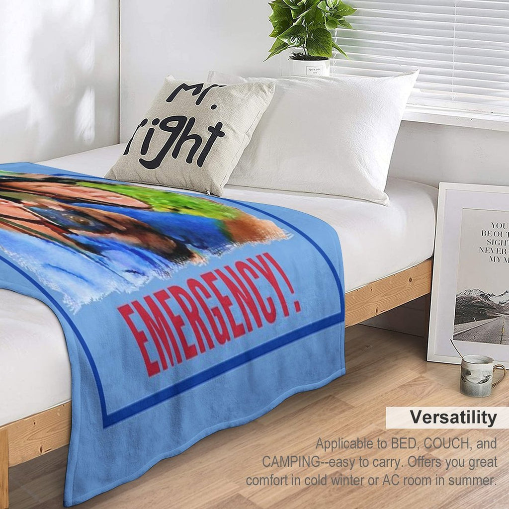 Emergency Paramedics Velvety-soft Throw Blanket