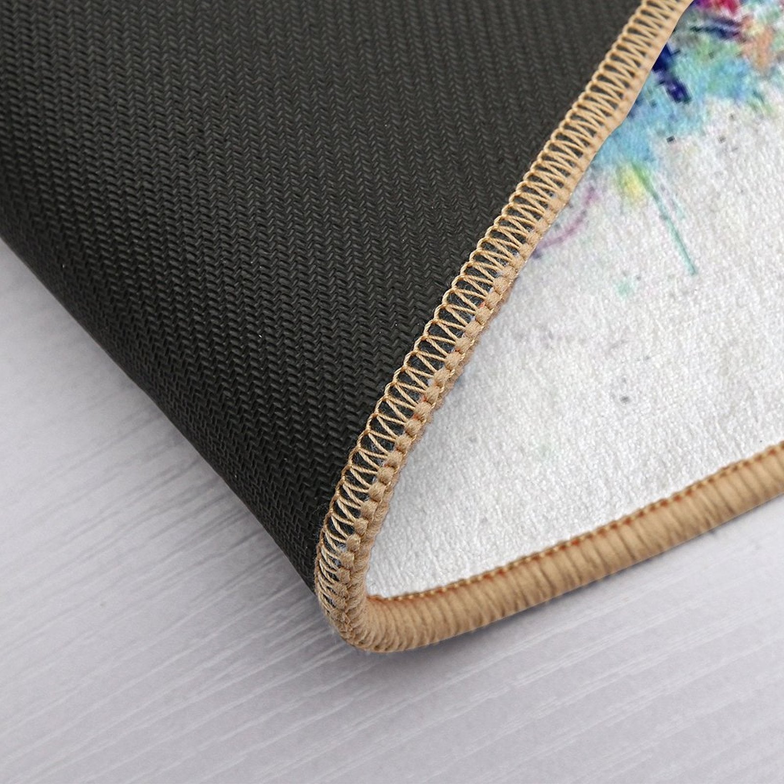Cologne Skyline  Stain-Proof Bath Mat