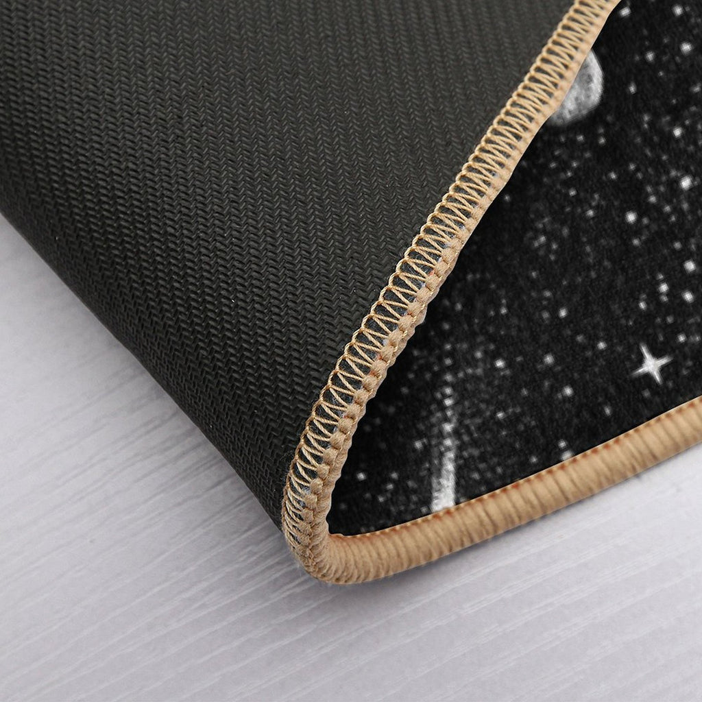 Space Cut  Dirt-Trapping Bath Mat