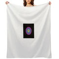 Radiant Spectrum Mandala  Color Harmony Art for Energy, Balance & Expression Multi-functional Throw Blanket
