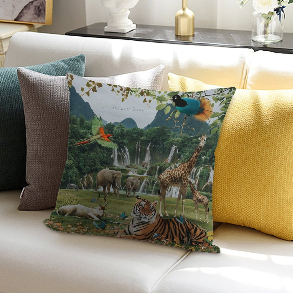 NEW WORLD Soft Easy Maintenance Throw Pillow