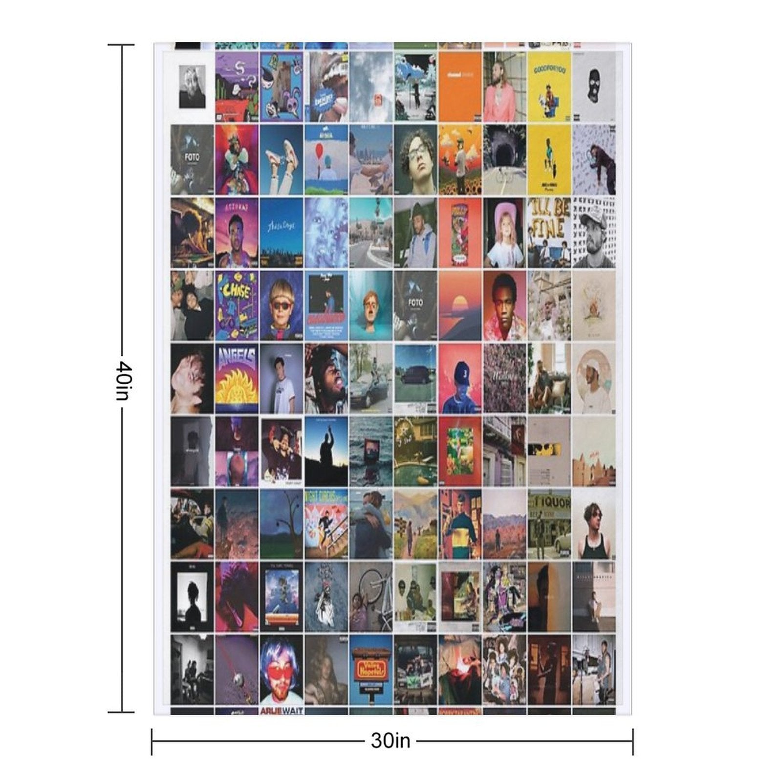 Some Really Good Albums Versatility Throw Blanket