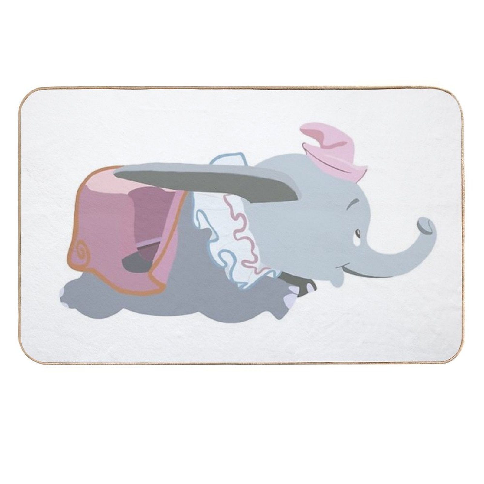 He Can Fly!  Pet-Safe Bath Mat