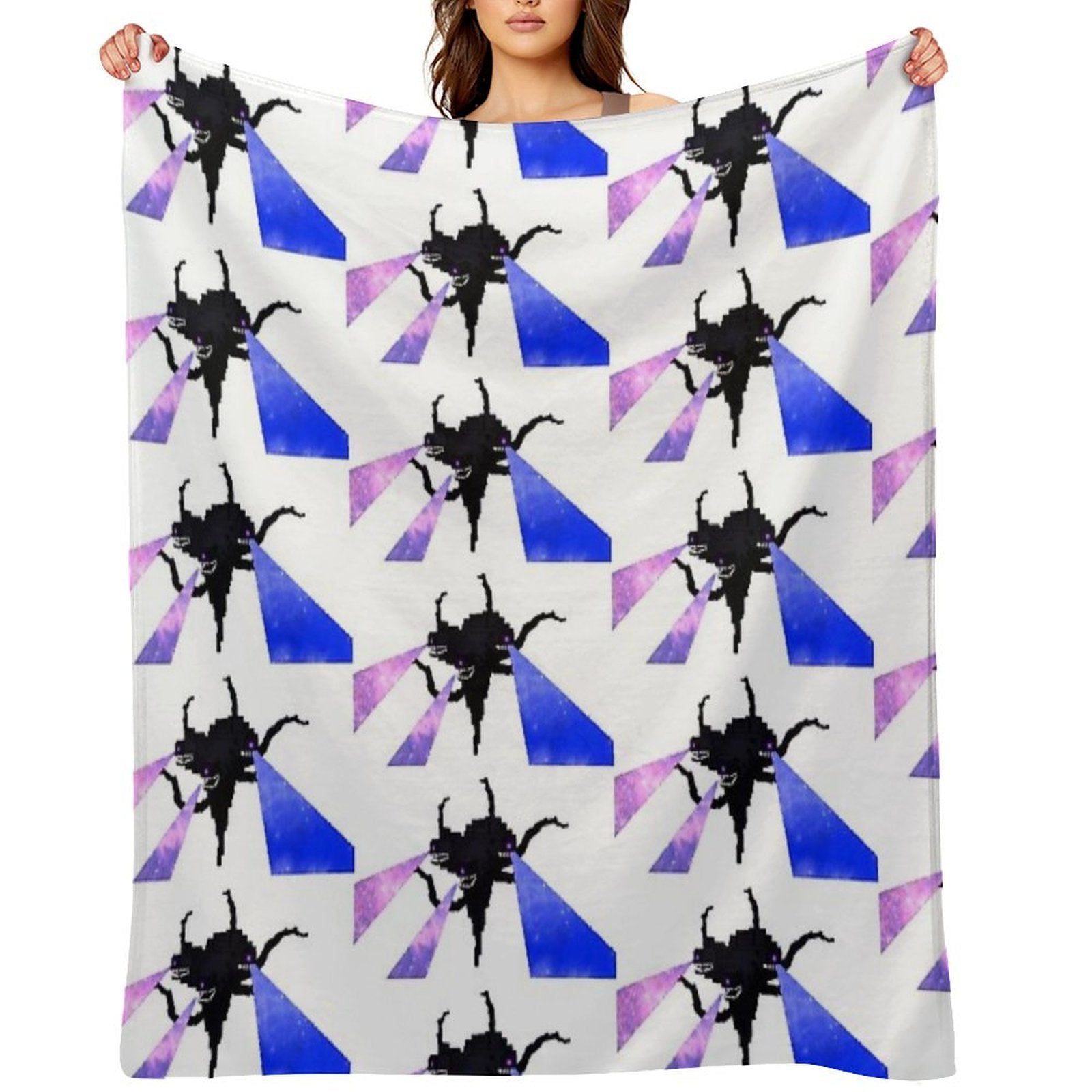 Galaxy Wither Storm Anti-pilling Throw Blanket
