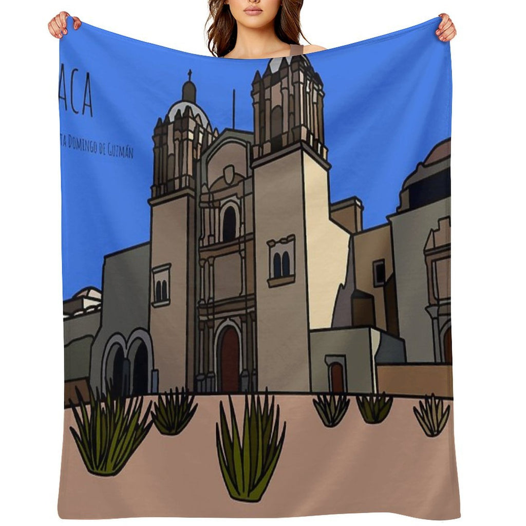 Oaxaca, Mexico Multi-functional Throw Blanket