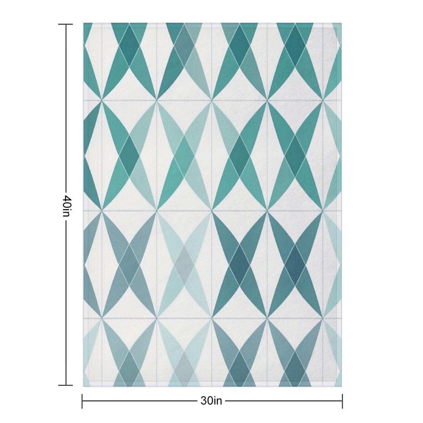 Vector Pattern V3 Quick-dry Throw Blanket