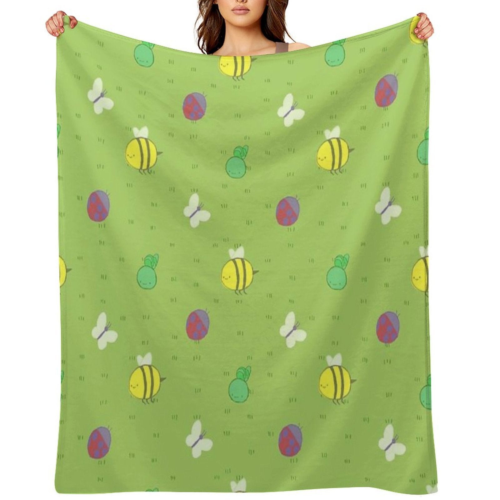 Adventure Time™ End Credits Pattern Multi-functional Throw Blanket