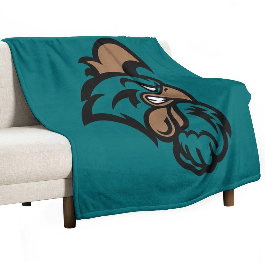 The Coastal Carolina Chanticleers Machine-washable Throw Blanket