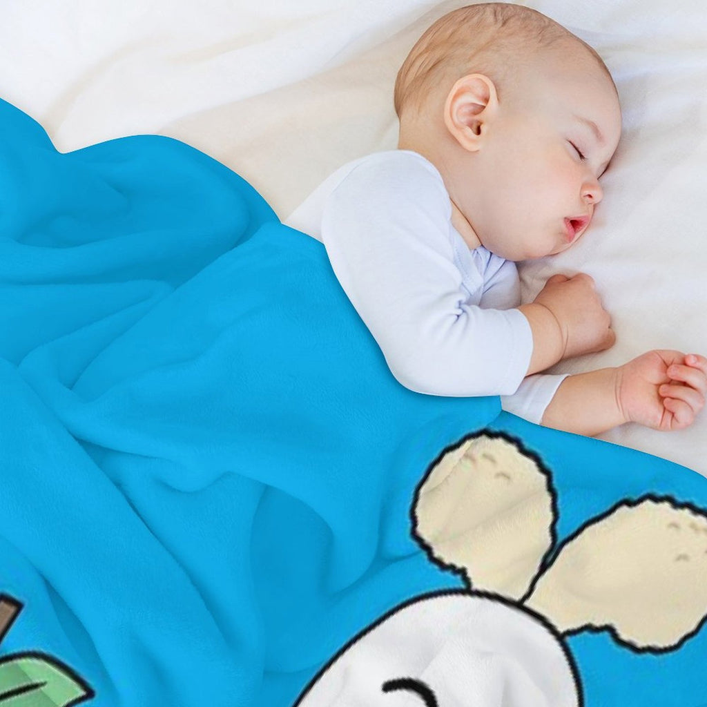 Apple And Onion Machine-washable Throw Blanket