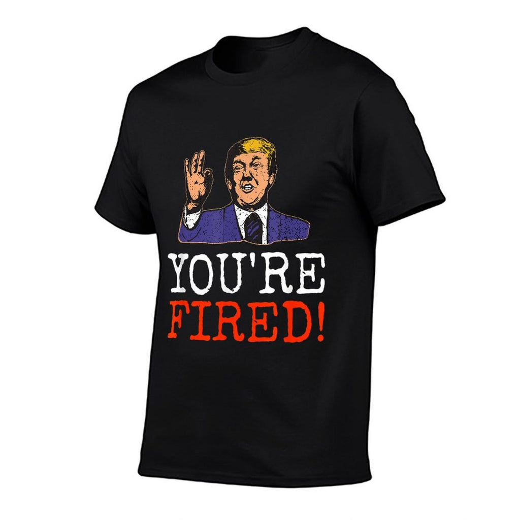 Trump You're Fired! Funny Graphic  Oversized Silhouette T-Shirt