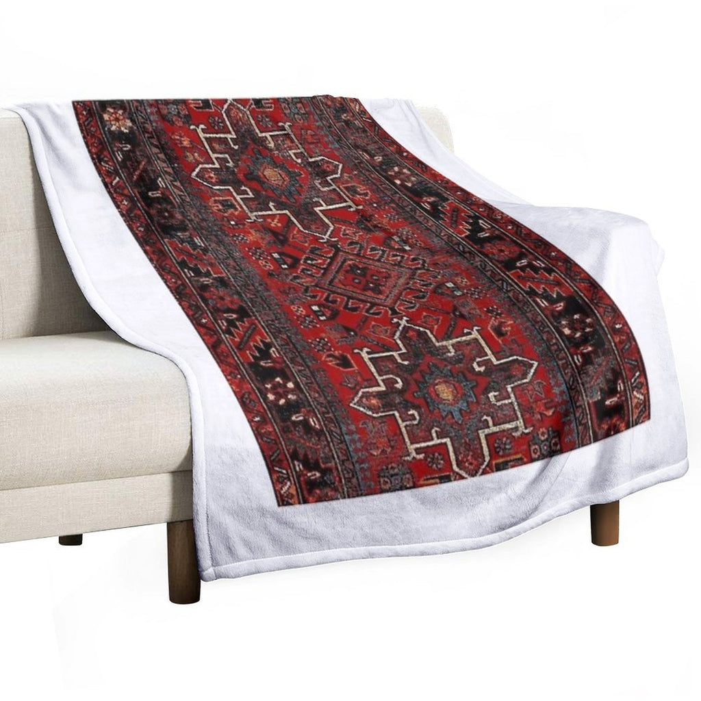 Oriental Rug Durable Throw Blanket