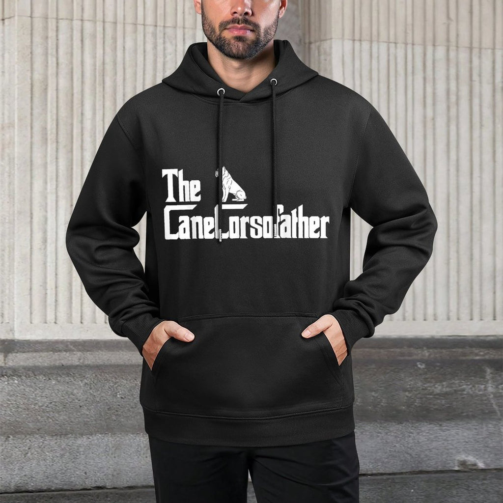 The CaneCorsoFather Funny Cane Corso Dog Dad Men Gifts Customizable Surface Hoodie