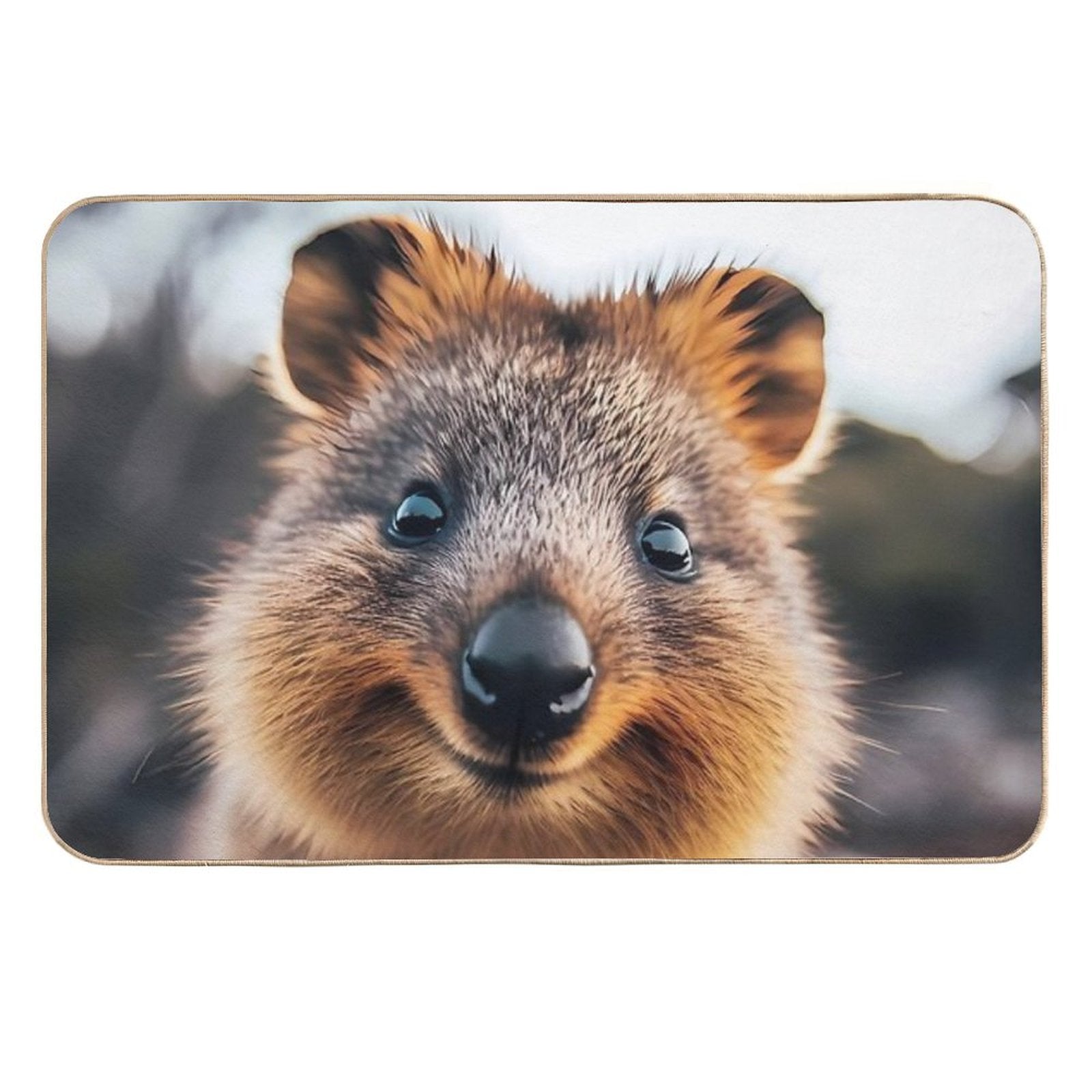 Quokka Art #4  Quokka Lovers  Fade-Resistant Bath Mat