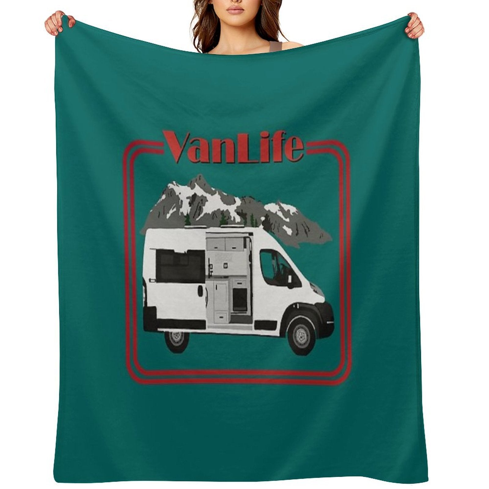 VanLife Lightweight Throw Blanket