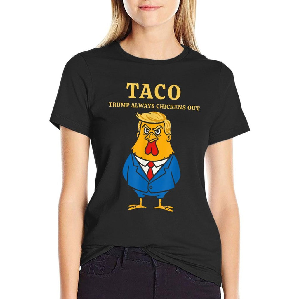 Funny Taco Trade Tariff President  Stretchy T-Shirt