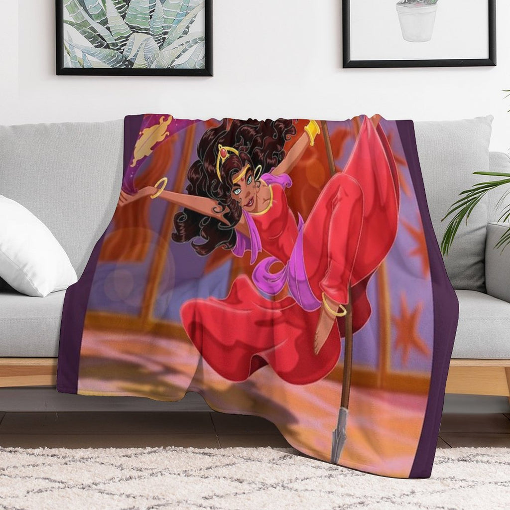 Dance Dance Dance Eco-conscious Throw Blanket