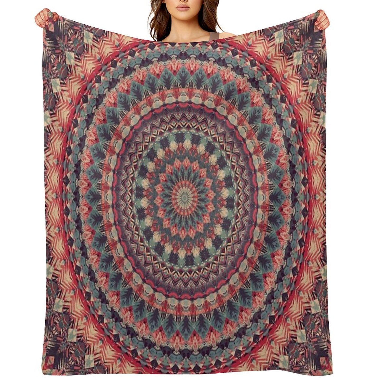 Mandala 126 Sustainable Throw Blanket