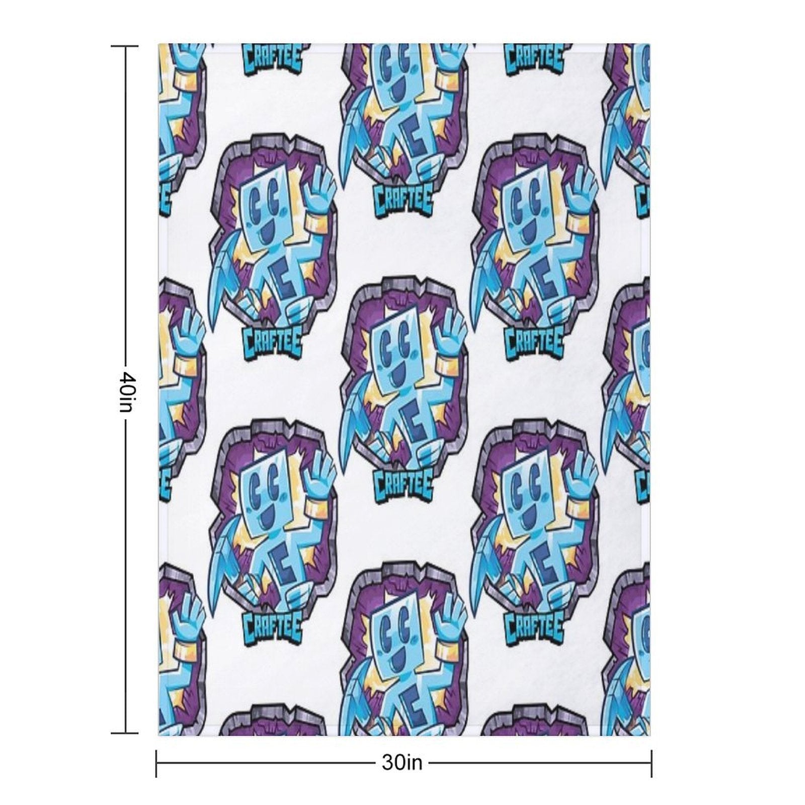 Craftee Gift-ready Throw Blanket
