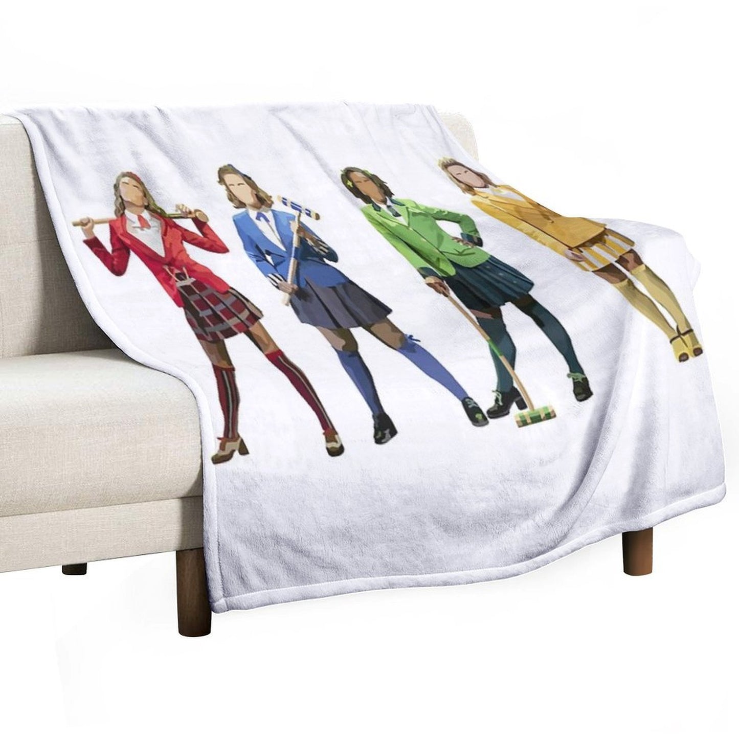 Heathers (west End) Shrink-resistant Throw Blanket