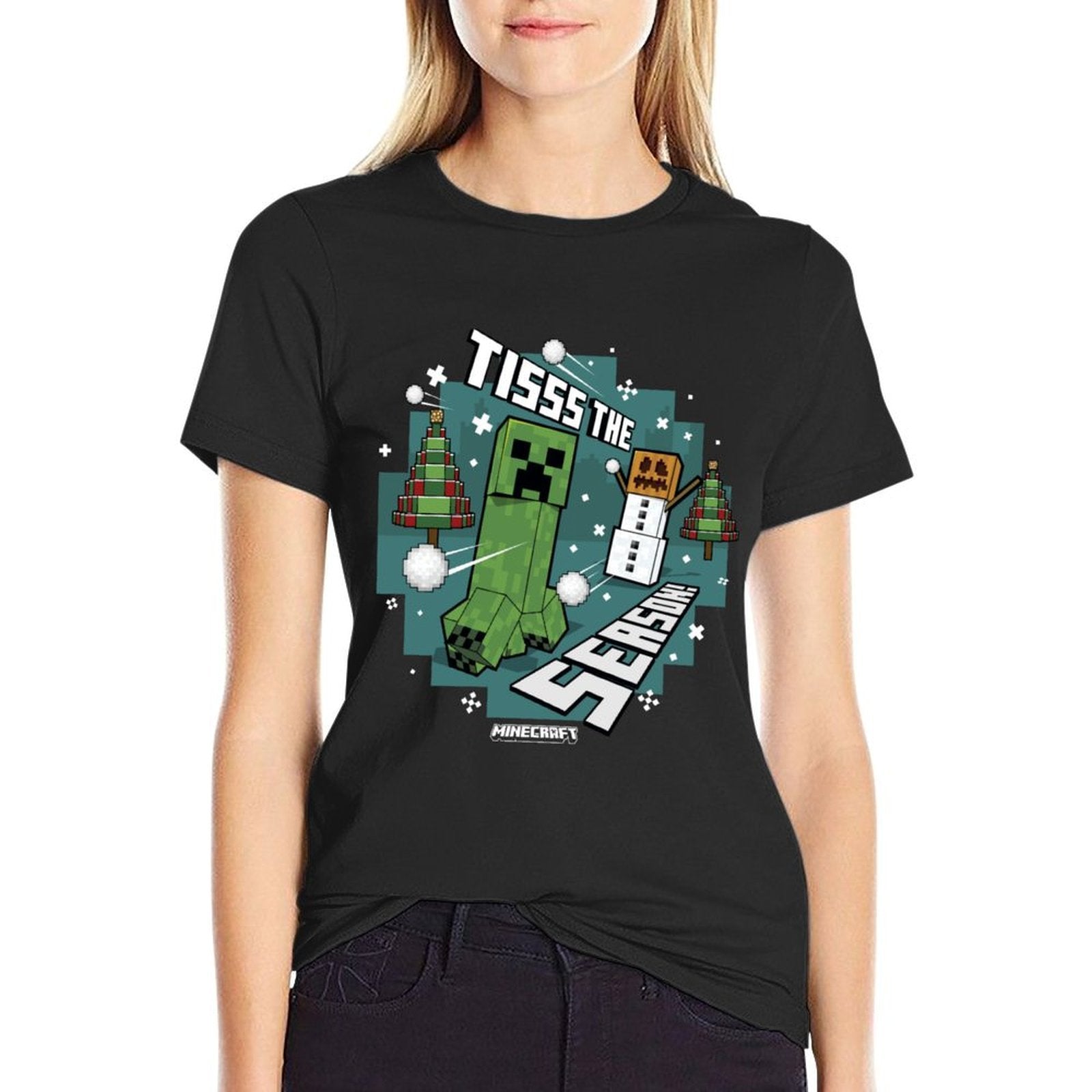 Minecraft Christmas Tisss The Season  Odor-resistant T-Shirt