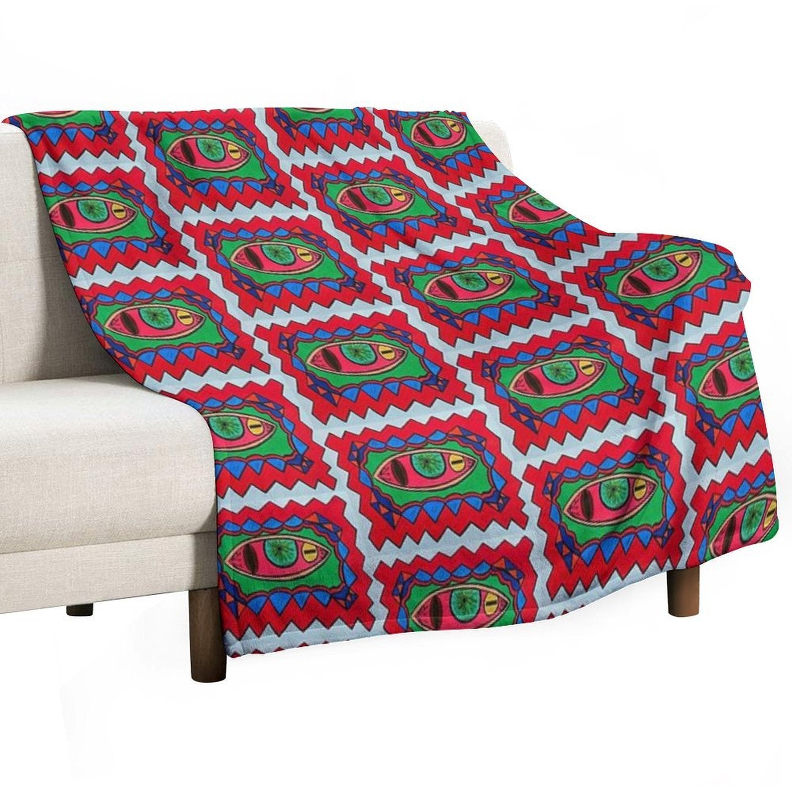 A Story of Looks Compact Throw Blanket