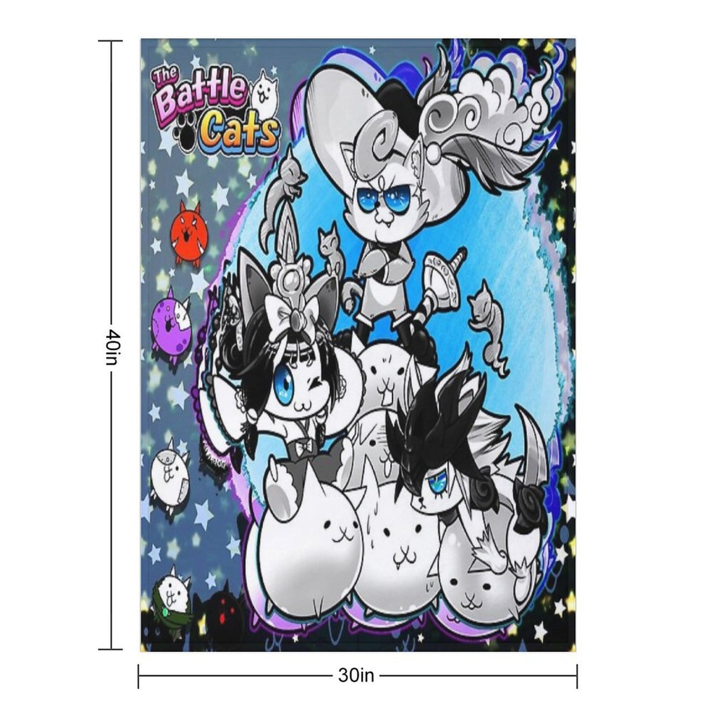 Battle Cats - Dartanyan Velvety-soft Throw Blanket