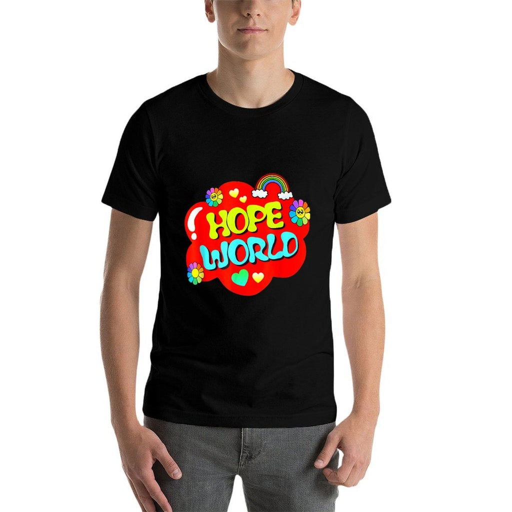 Colorful Hope World  Relaxed-fit T-Shirt