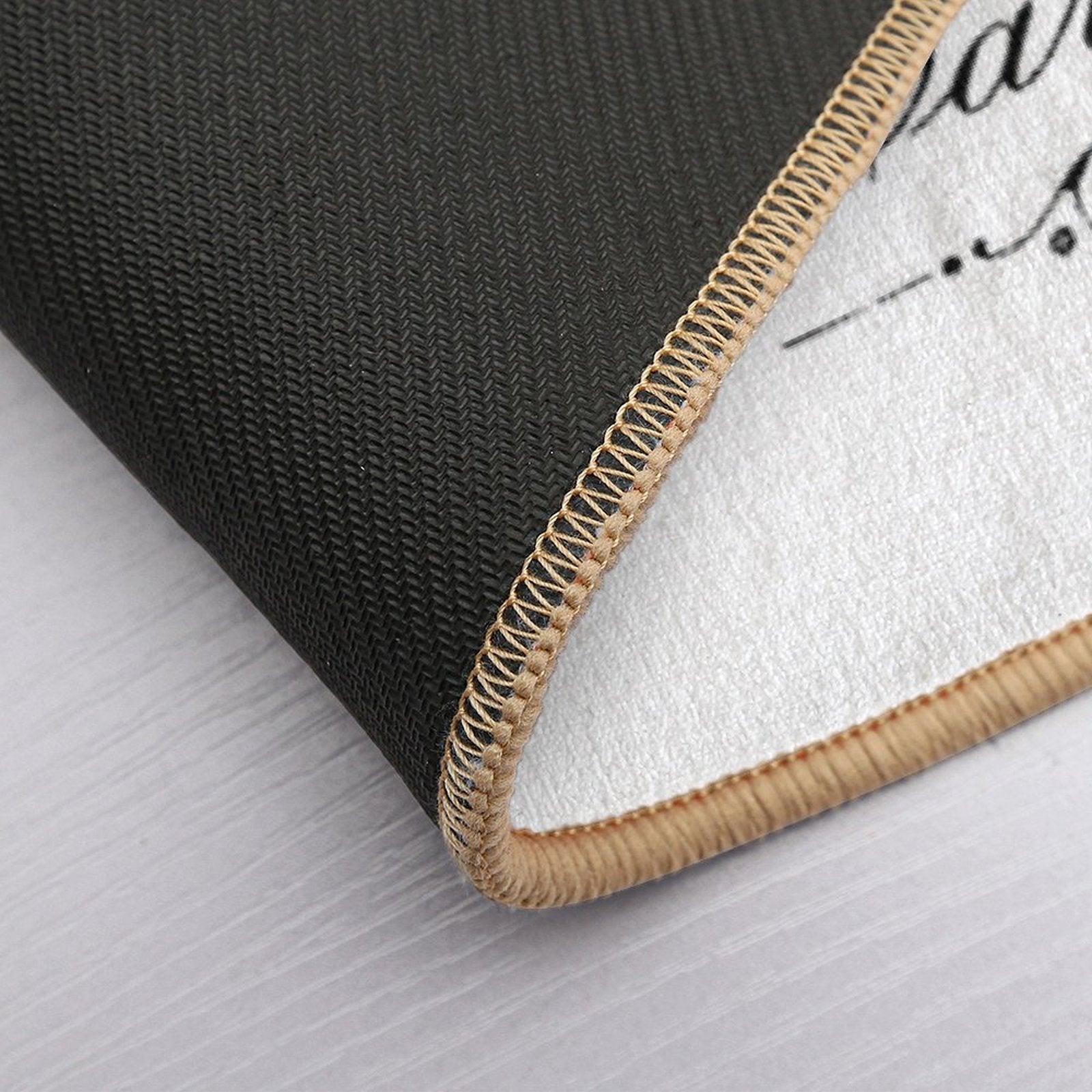 French Cafe & Lemgumes  Stain-Proof Bath Mat