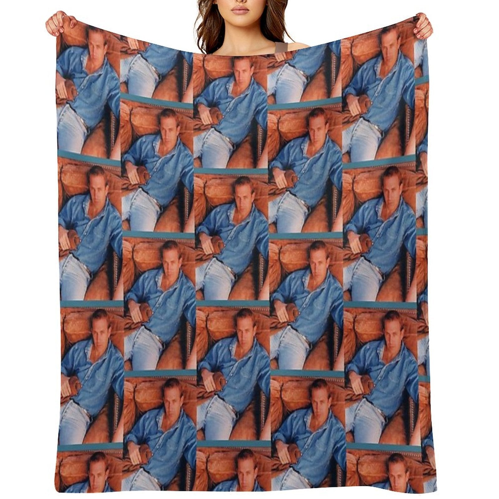 Kevin Costner Multi-functional Throw Blanket