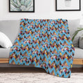 Zig Zag Chevron Quilt Comfort Throw Blanket