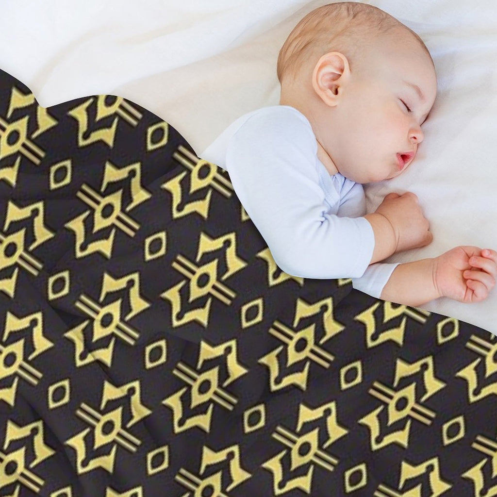 Repeating Pattern Comfort Throw Blanket