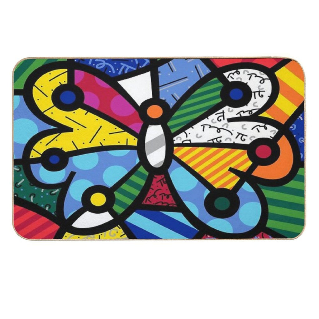 Romero Britto  Pet-Safe Bath Mat