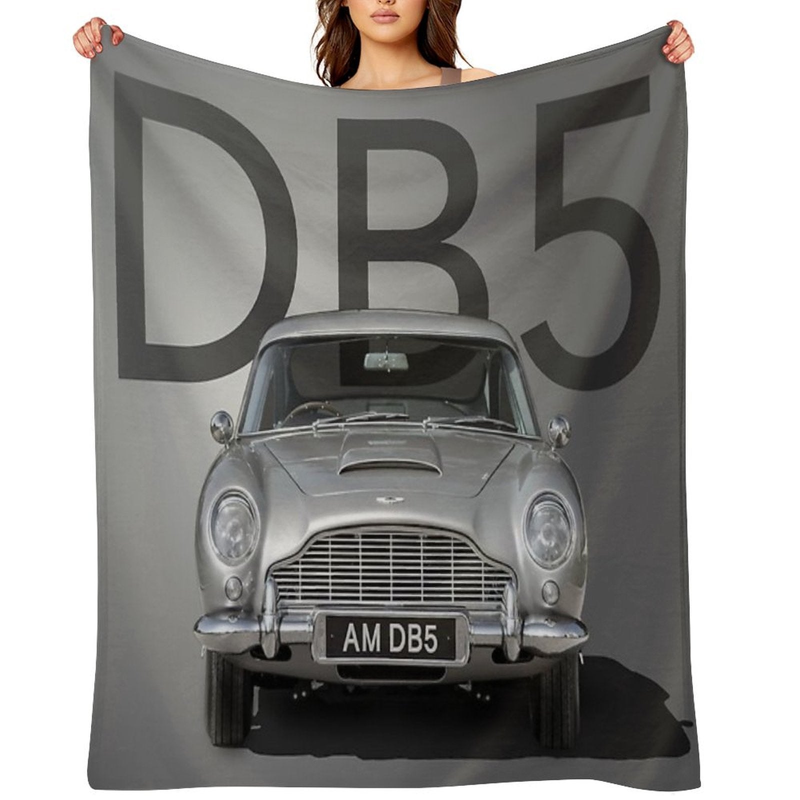 Aston Martin DB5 Multi-functional Throw Blanket