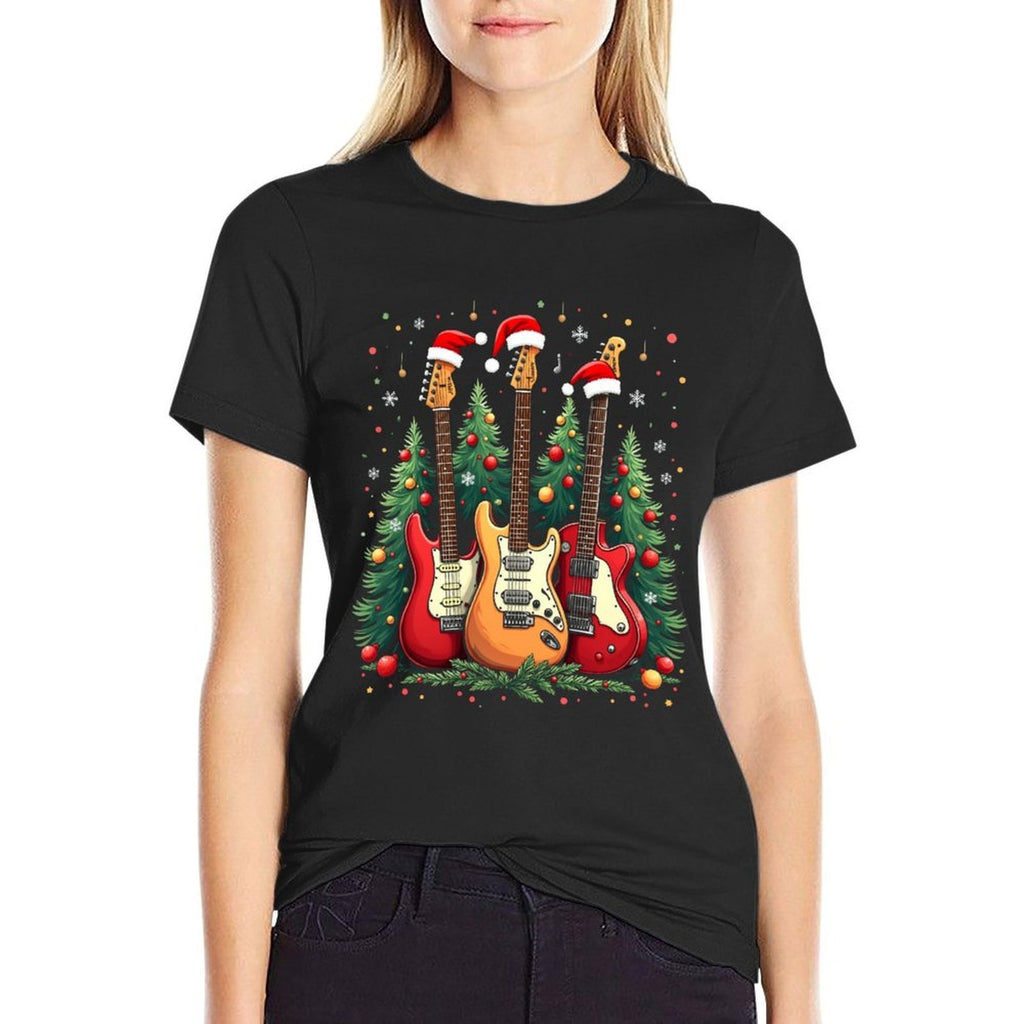 Christmas Electric Guitars  Affordable Price T-Shirt