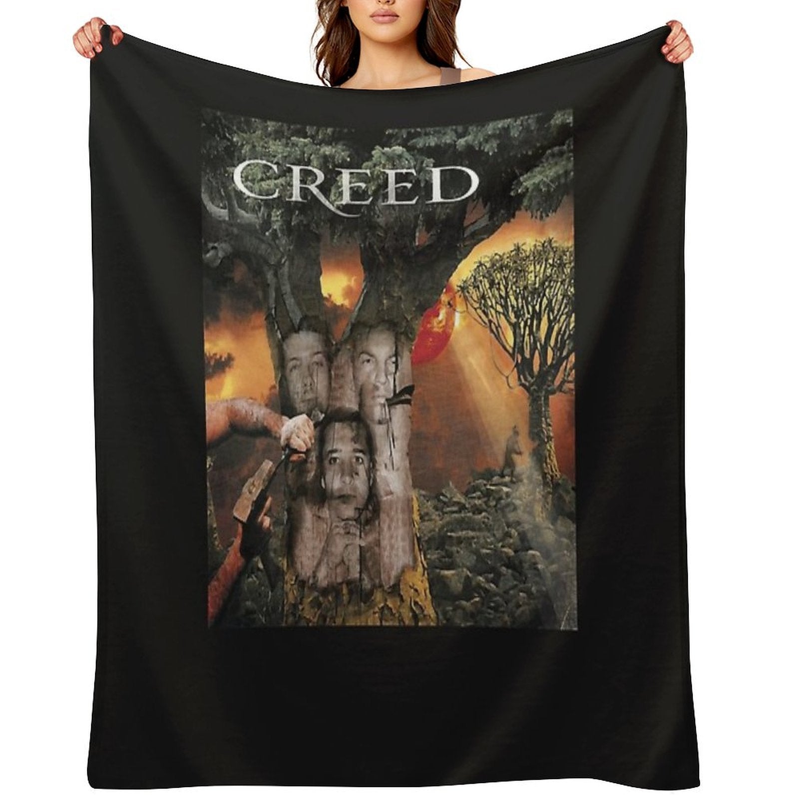 Creed Weathered Gift-ready Throw Blanket