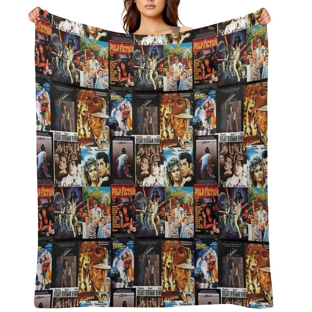 Classic Movies Plush Throw Blanket
