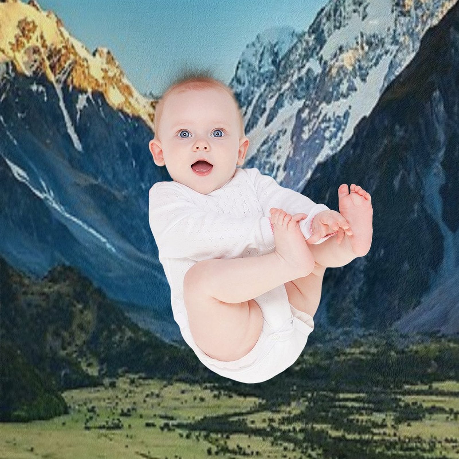 Aoraki Mt Cook Multi-functional Throw Blanket