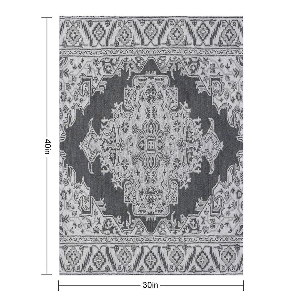 Persian Vintage Bronte Shadow Gift-ready Throw Blanket