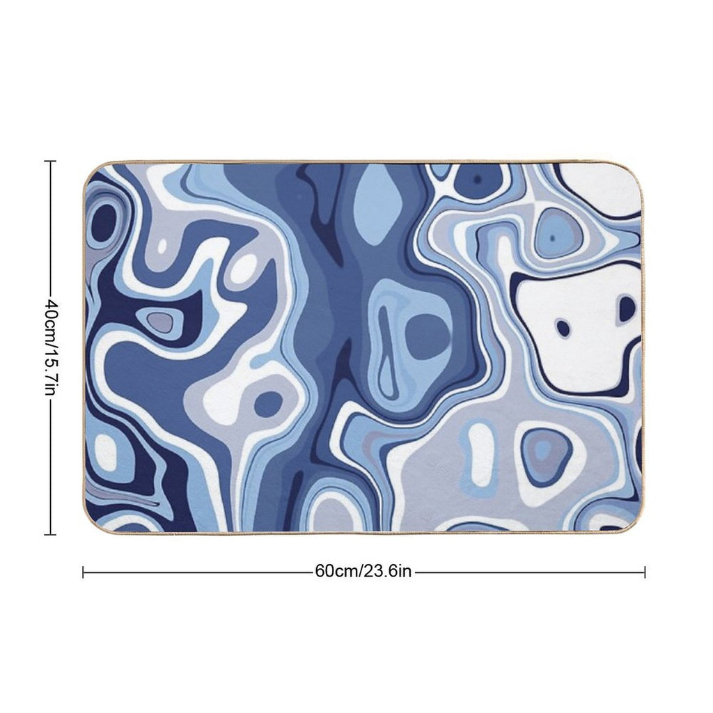 Carolina Paint  Easy Maintenance Bath Mat