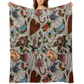 American Traditional Flash Pattern Anti-pilling Throw Blanket