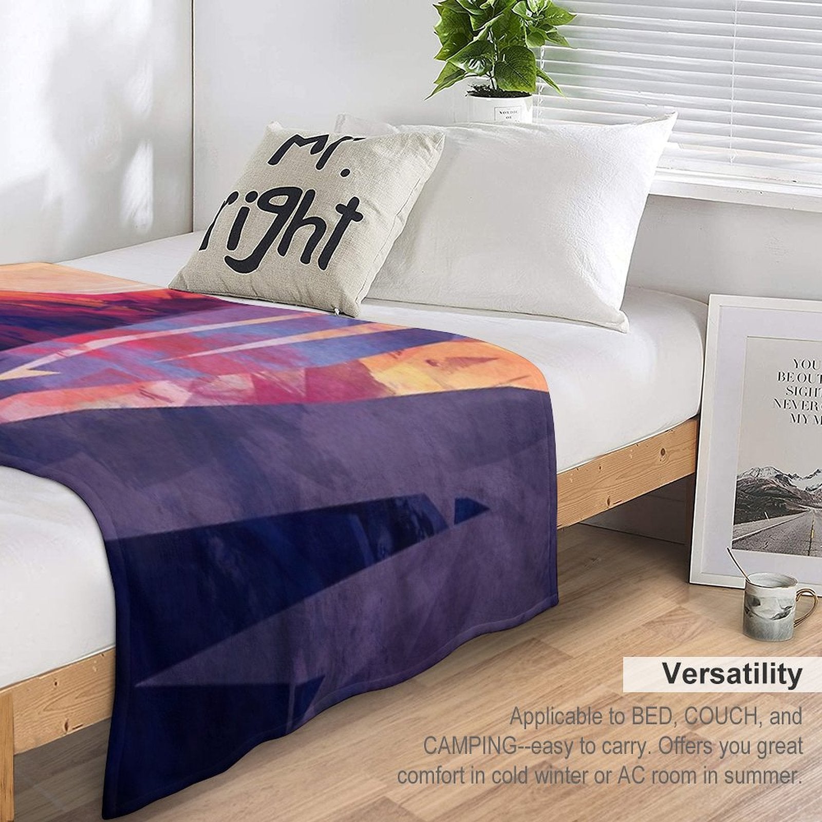 Table Mountain Lightweight Throw Blanket