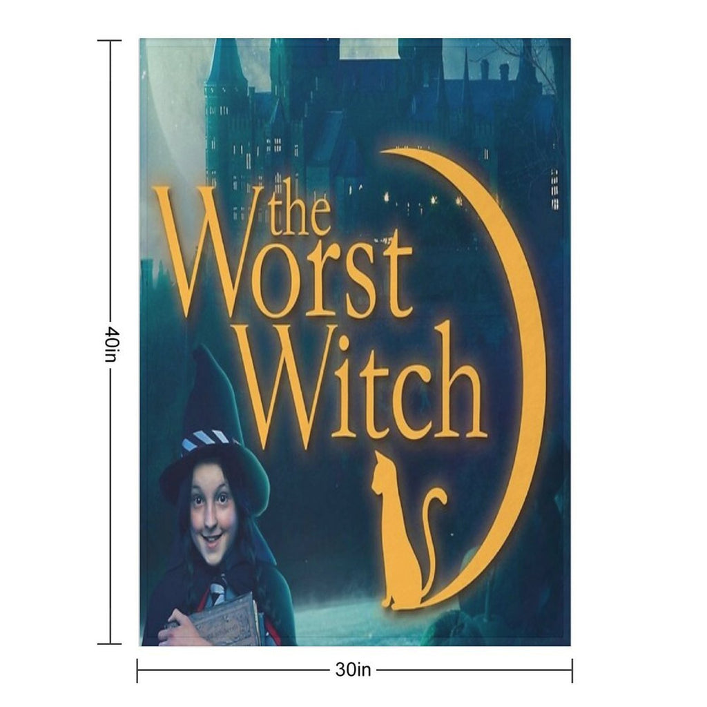The Worst Witch Easy Care Throw Blanket