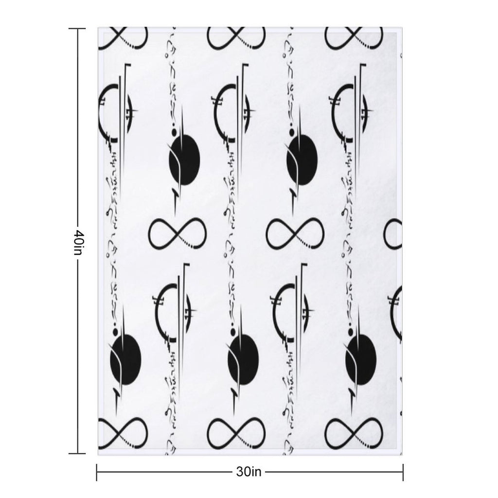 Commander Tattoo Easy Care Throw Blanket