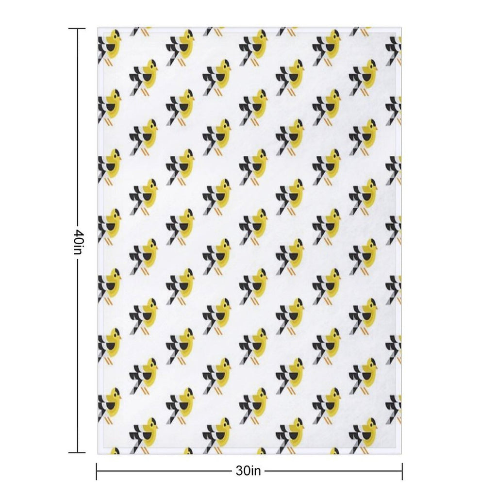 Goldfinch Anti-pilling Throw Blanket