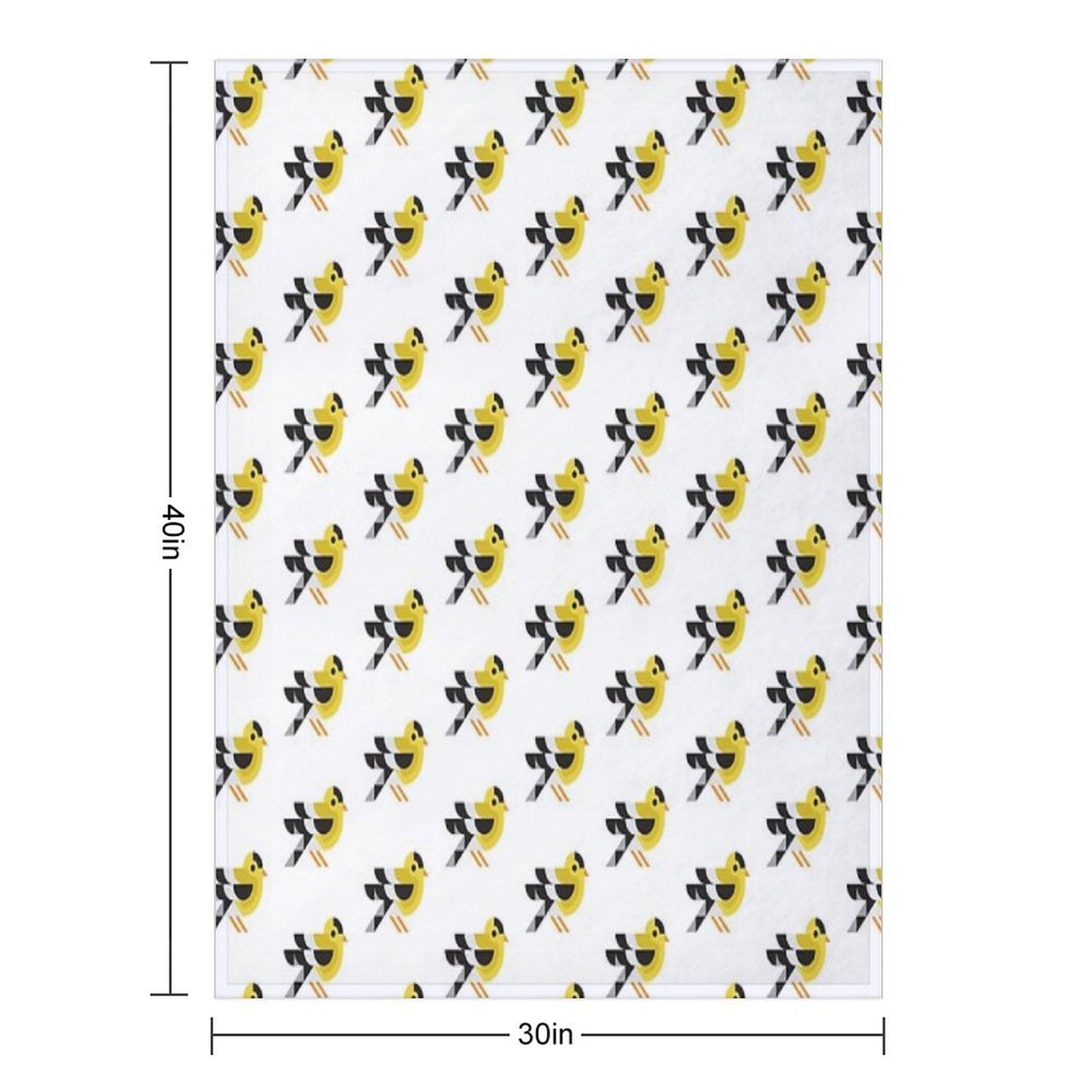 Goldfinch Anti-pilling Throw Blanket