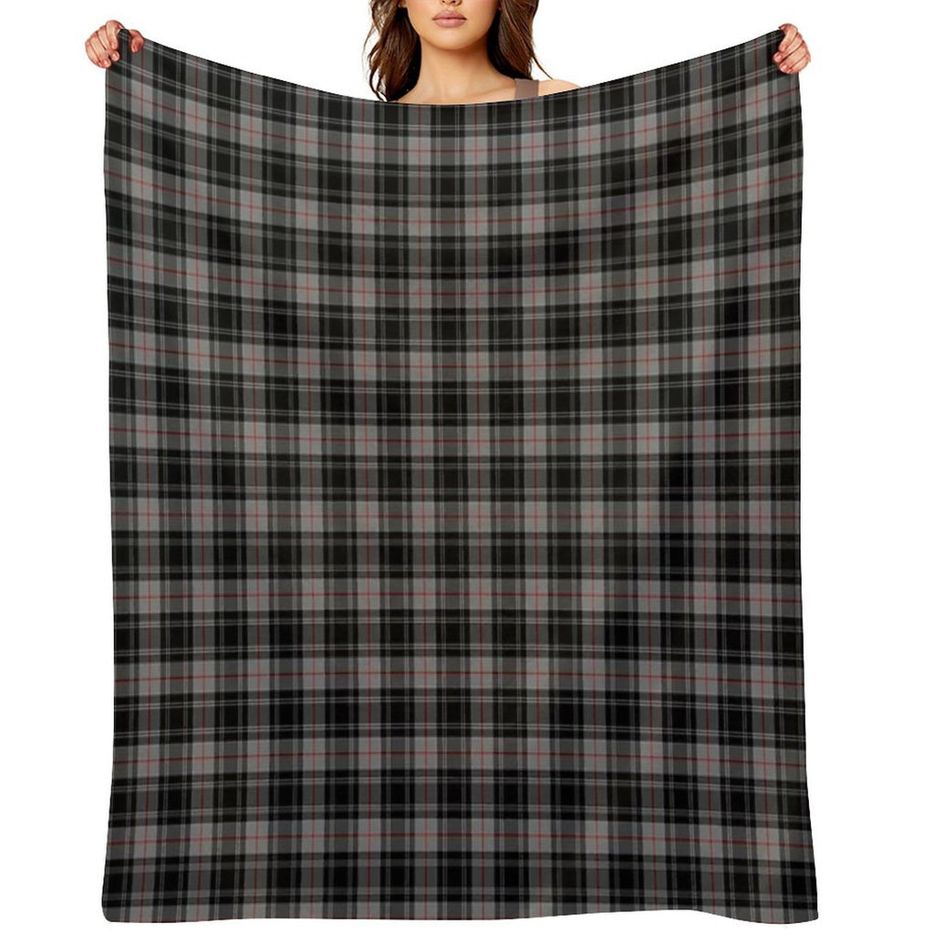 Clan Moffat Tartan Plush Throw Blanket