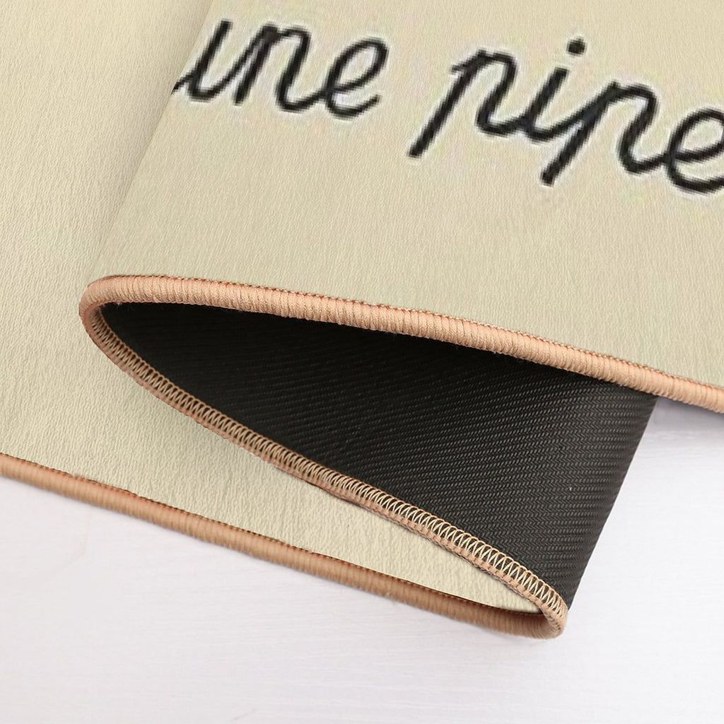 This Is Not A Pipe  Fade-Resistant Bath Mat