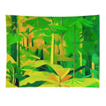 Lush Tropical Foliage Tapestry